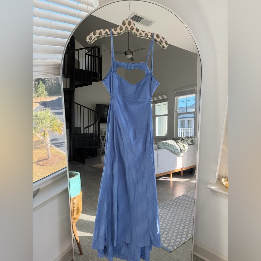 Free People Inma Midi in All Aboard Blue